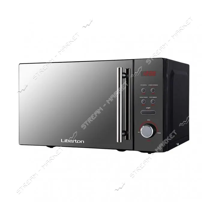 Микроволновая печь Liberton СОЛО LMW-2084E 700Вт 20л электронное управление таймер черная           