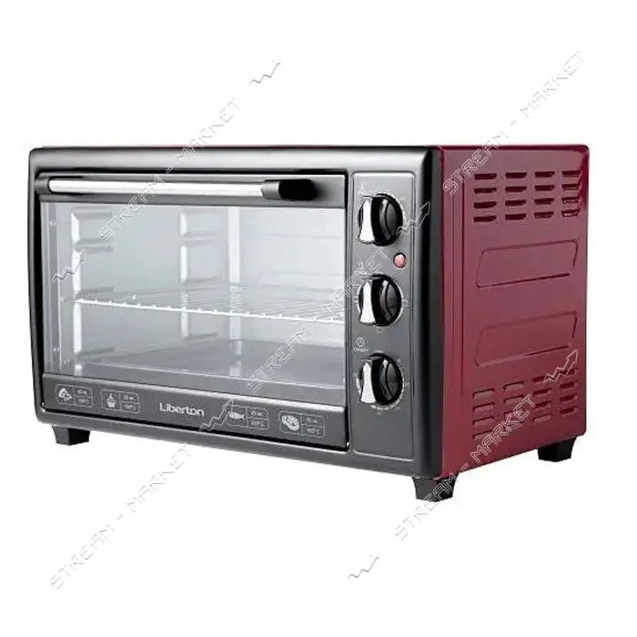 Электродуховка Liberton LEO-350 35л Red