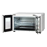 Электродуховка Liberton LEO-500 50л конвекция вертел подсветка White                                