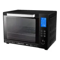 Электродуховка Liberton LEO-601E 60л конвекция подсветка терморукавица Black                        