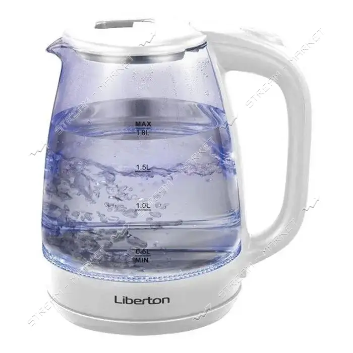 Электрочайник Liberton LEK-6807 1500Вт 1.8л стекло                                                  