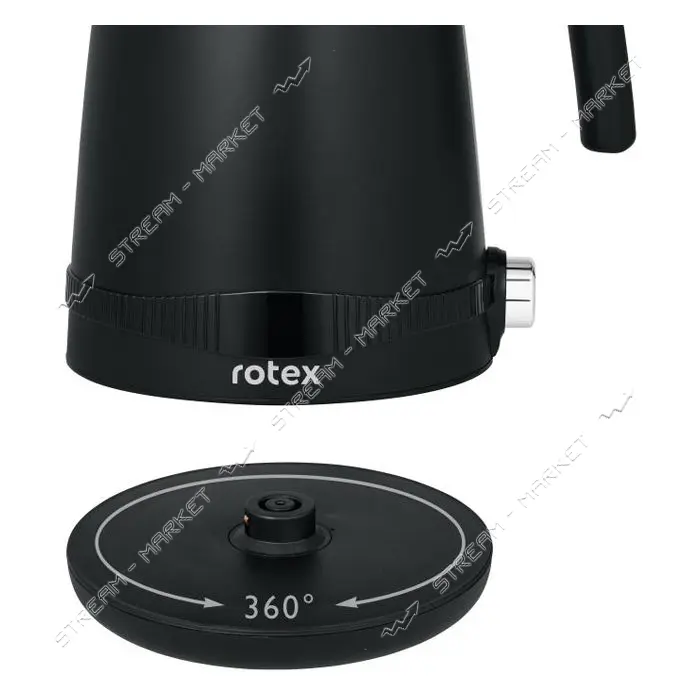 Электрочайник Rotex RKT79-B Smart 2200Вт 1.7л нержавейка