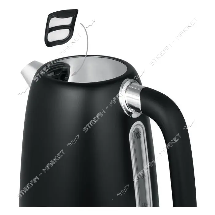 Электрочайник Rotex RKT79-B Smart 2200Вт 1.7л нержавейка