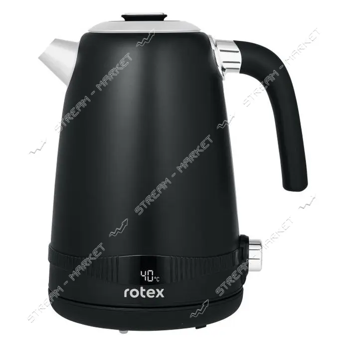 Электрочайник Rotex RKT79-B Smart 2200Вт 1.7л нержавейка