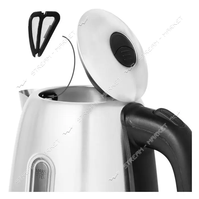 Электрочайник Rotex RKT75-S 1850-2200Вт 1.7л нержавейка