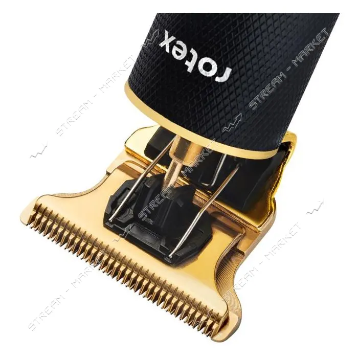 Триммер для стрижки бороды и волос Rotex RHC295-T Navigator Pro 3Вт 3 насадки работа от аккум