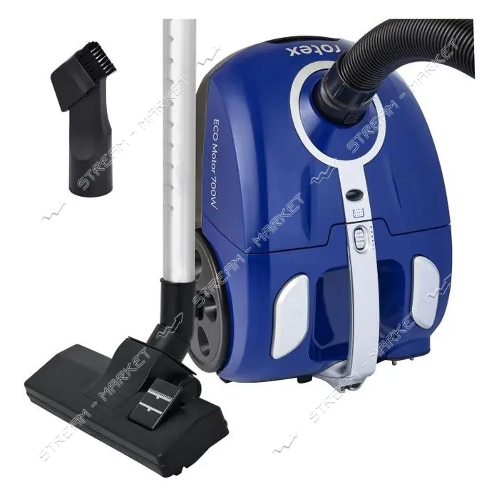 Пылесос мешковой Rotex RVB18-E EcoBlue 700Вт 2л