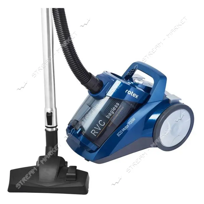 Пылесос контейнерный Rotex RVC16-B EcoPower 700Вт 4л                                                
