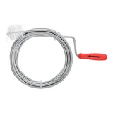 Трос для чистки труб Intertool HP-1005 6ммх3м наконечник рифленая проволока