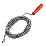 Трос для чистки труб Intertool HP-1006 9ммх5м пробивной наконечник                                  
