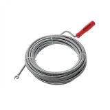 Трос для чистки труб Intertool HP-1007 9ммх10м пробивной наконечник                                 