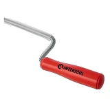 Трос для чистки труб Intertool HP-1007 9ммх10м пробивной наконечник                                 