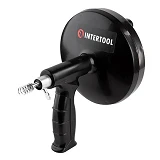 Инструмент для чистки труб Intertool HP-1008 трос 6ммх4м крученый заостренный наконечник