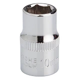 Головка шестигранная Intertool ET-0410 3/8 10мм Cr-V STORM                                          