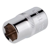Головка шестигранная Intertool ET-0411 3/8 11мм Cr-V STORM                                          