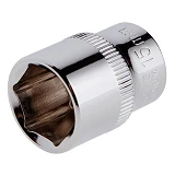 Головка шестигранная Intertool ET-0415 3/8 15мм Cr-V STORM                                          