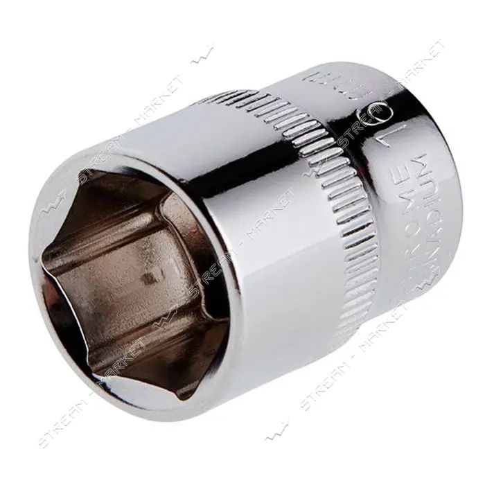 Головка шестигранная Intertool ET-0416 3/8 16мм Cr-V STORM