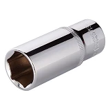 Головка шестигранная Intertool ET-0429 удлиненная 3/8 19мм Cr-V STORM                               