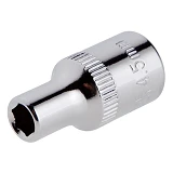 Головка шестигранная Intertool ET-0433 1/4 4.5мм Cr-V STORM