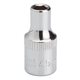 Головка шестигранная Intertool ET-0433 1/4 4.5мм Cr-V STORM