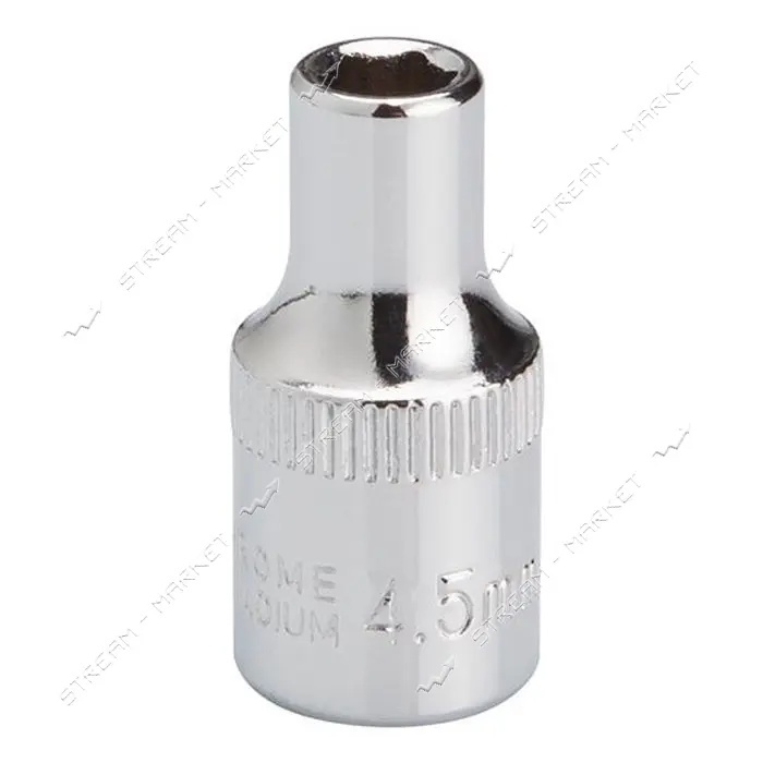 Головка шестигранная Intertool ET-0433 1/4 4.5мм Cr-V STORM