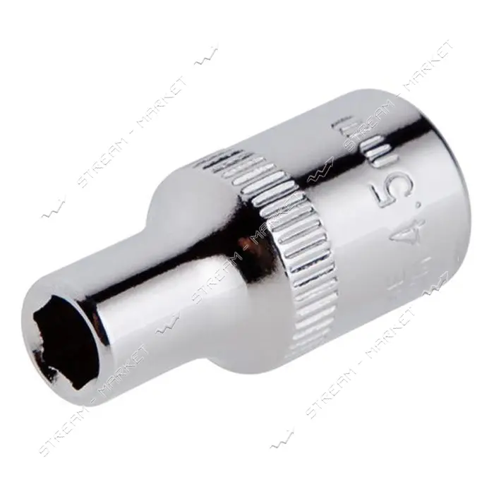 Головка шестигранная Intertool ET-0433 1/4 4.5мм Cr-V STORM
