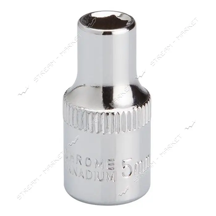 Головка шестигранная Intertool ET-0434 1/4 5мм Cr-V STORM                                           