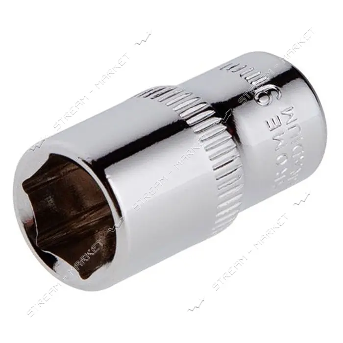 Головка шестигранная Intertool ET-0439 1/4 9мм Cr-V STORM                                           