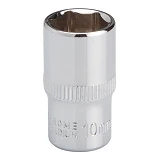 Головка шестигранная Intertool ET-0440 1/4 10мм Cr-V STORM