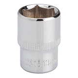 Головка шестигранная Intertool ET-0443 1/4 13мм Cr-V STORM                                          