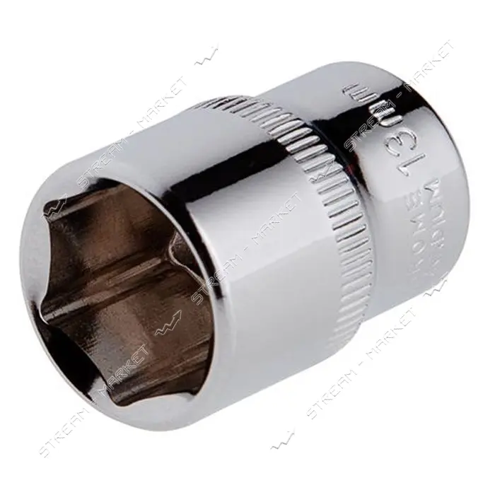 Головка шестигранная Intertool ET-0443 1/4 13мм Cr-V STORM                                          