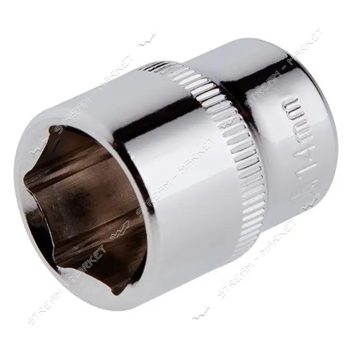 Головка шестигранная Intertool ET-0444 1/4 14мм Cr-V STORM                                          