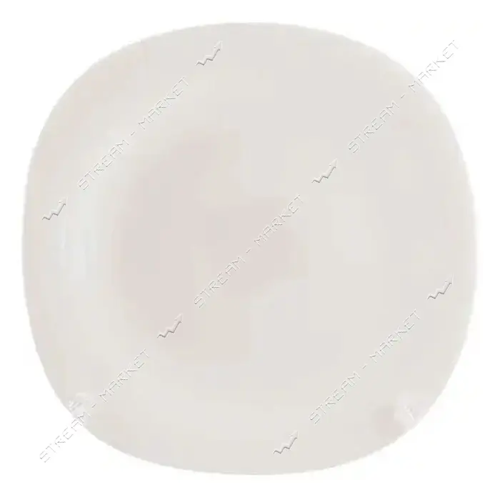 Тарелка мелкая 10.5 КВАДРАТНАЯ WHITE PLF20115