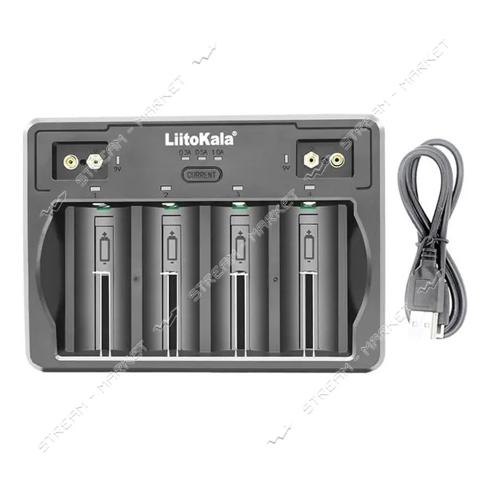 Зарядное устройство LiitoKala  Lii-D4 4 плюс 2 канала                                               