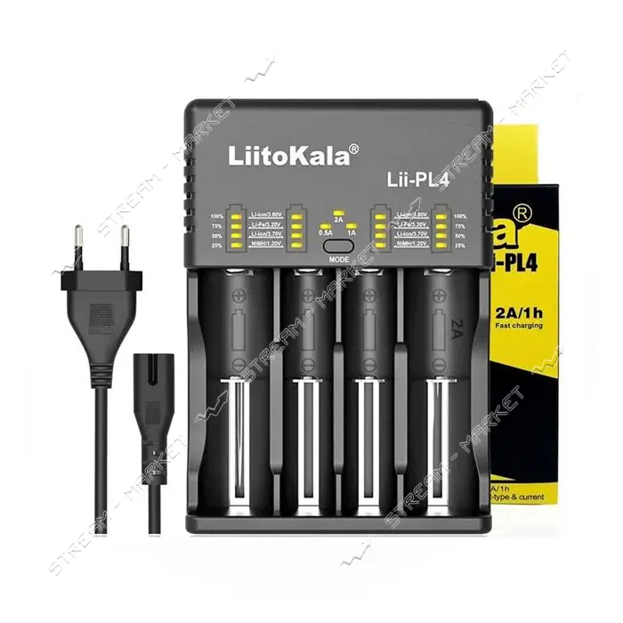 Зарядное устройство LiitoKala Lii-PL4 4 канала                                                      