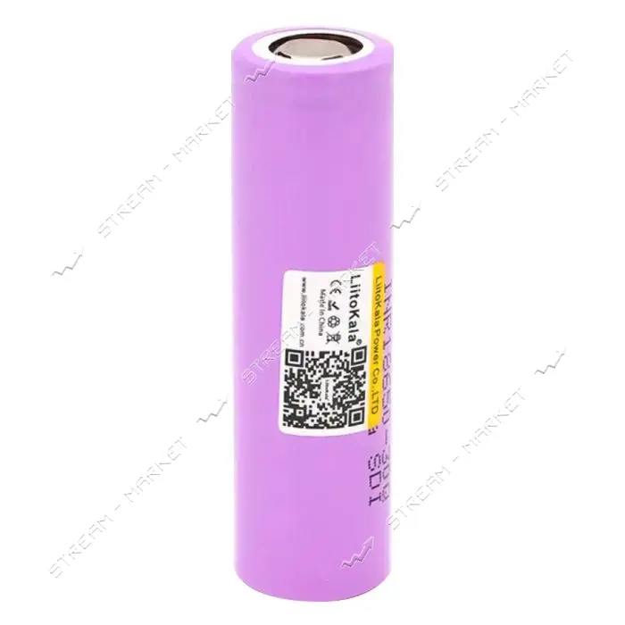 Аккумулятор LiitoKala 30Q Li-ion 18650 3000mAh 3.7V высокотоковый