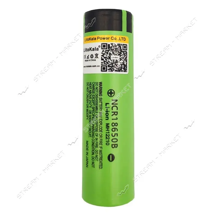 Аккумулятор LiitoKala NCR 34B Li-ion 18650 3400mAh 3.7V Промышленный