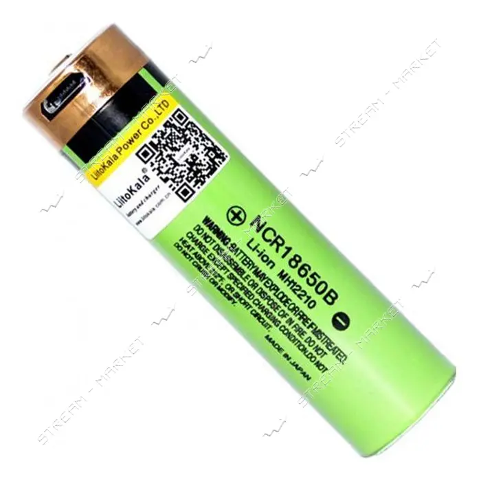 Аккумулятор LiitoKala USB-34B Li-ion 18650 3000mAh 3.7V с защитой                                   
