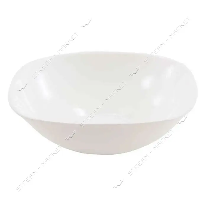 Салатник 9 квадратный WHITE WLF1090                                                                 