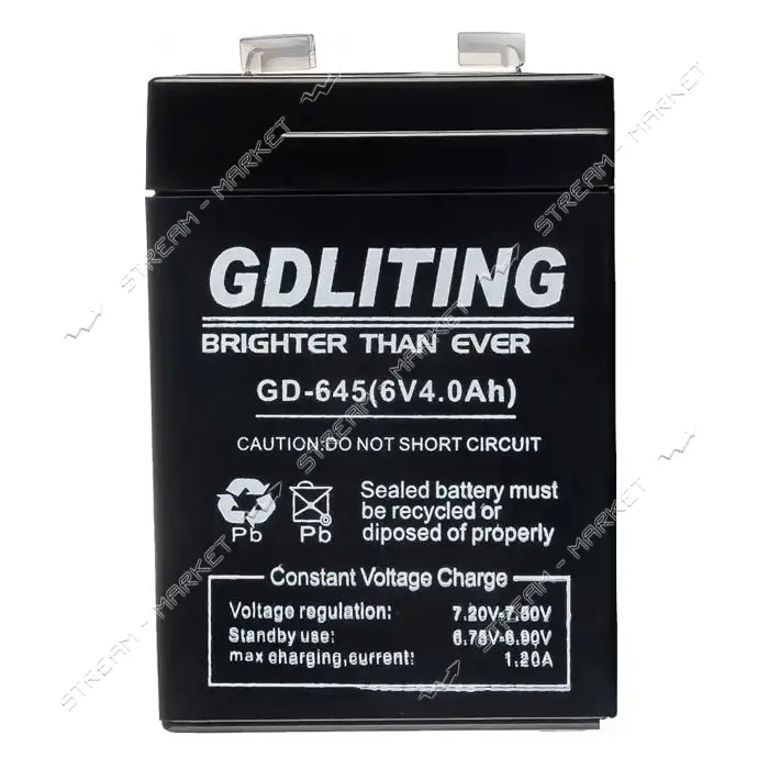 Аккумулятор к торговым весам GDLITING 6V-4Ah