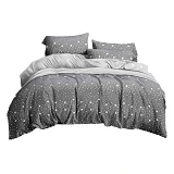 Постельное белье Textile House бязь 65 150х210см полуторное серые звезды