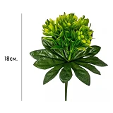 Букет искусственный пион-шишка бордюрные 5 голов, высота 180мм 8151 (уп.60шт)