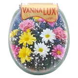 Сиденье для унитаза мягкое Vanna Lux темно-зеленое                                                  