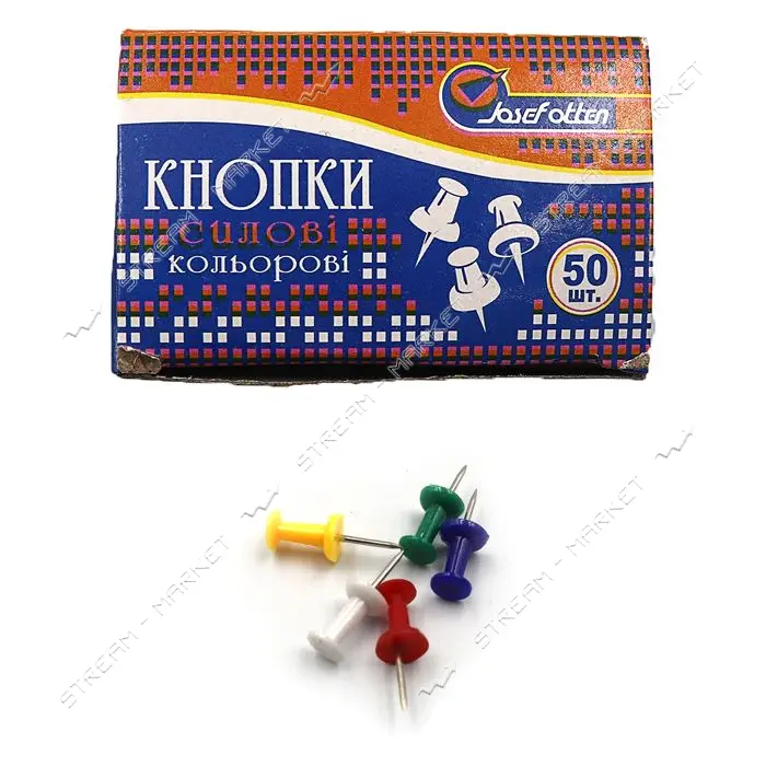 Кнопки силовые Josef Otten 2222DSCN 5мм 50шт цветные                                                