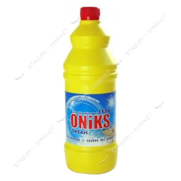 Гель-отбеливатель Oniks с подкрахмаливающим эффектом Океан 900мл