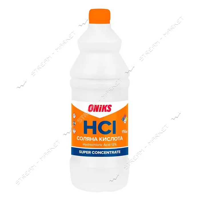 Средство жидкое санитарно гигиеническое Oniks Соляная кислота 950г