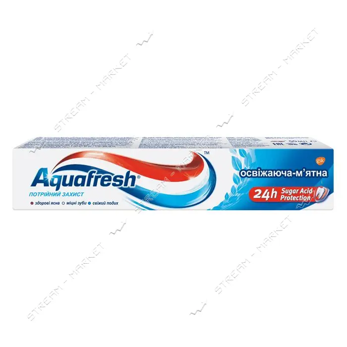 Зубная паста Aquafresh Освежающая мята 50мл