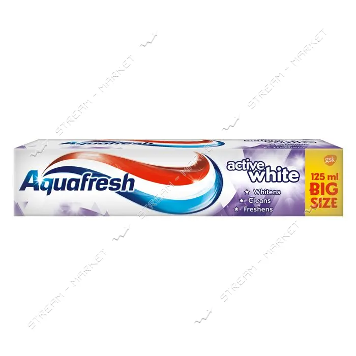 Зубная паста Aquafresh Активное отбеливание 125мл