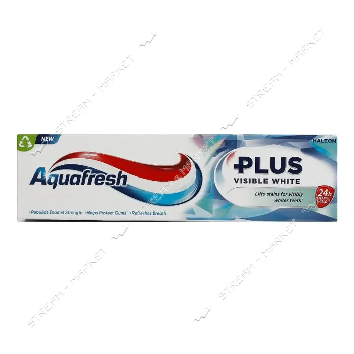 Зубная паста Aquafresh Plus Видимый эффект 75мл
