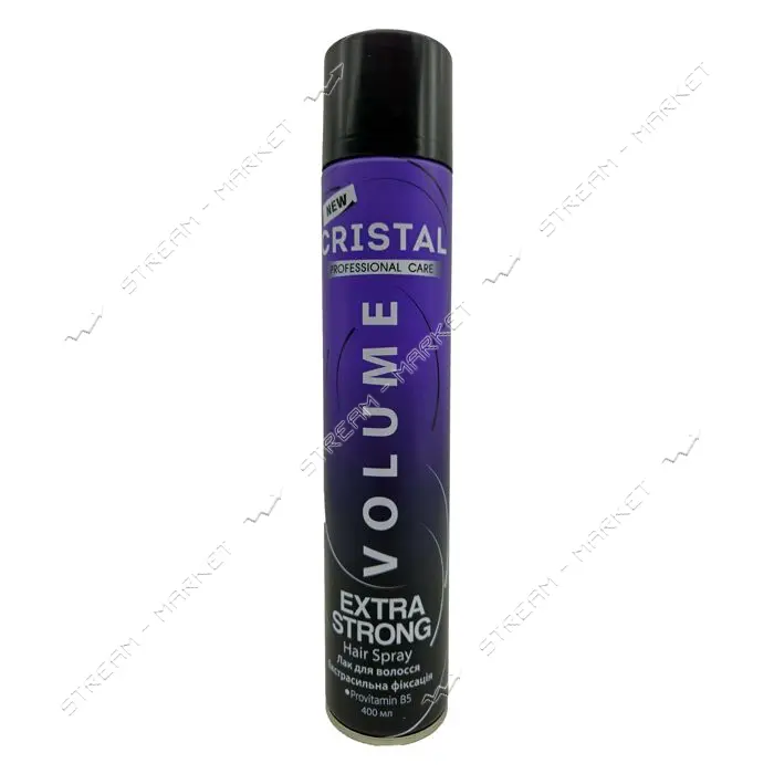 Лак для укладки Cristal экстрасильная фиксация 400мл
